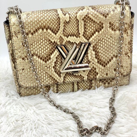 ❌SOLD❌ 🐍 Louis Vuitton Python Twist MM bag - Picture 6 of 16